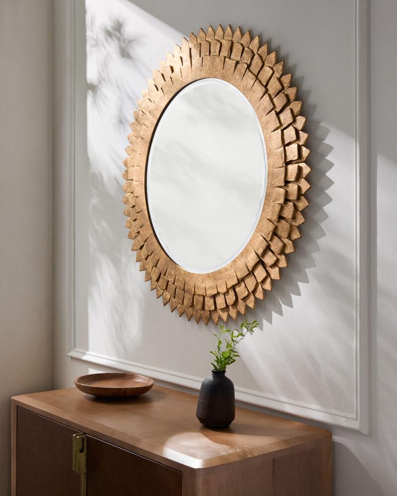 Surya Cian CIAN-001 36"H x 36"W x 3"D Mirror