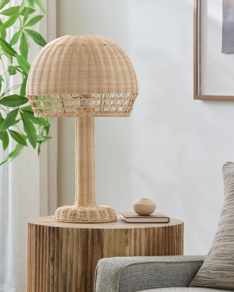 Livabliss Denham DEN-001 24"H x 14"W x 14"D Table Lighting