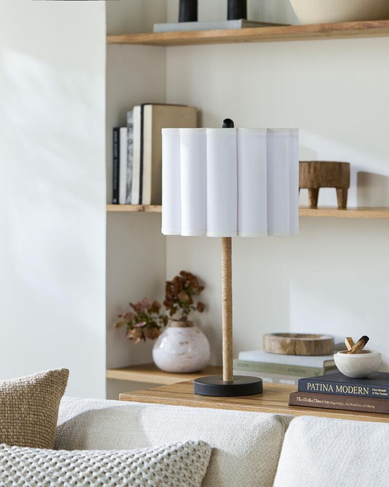 Livabliss Dinnan DIN-002 24"H x 13"W x 13"D Table Lighting