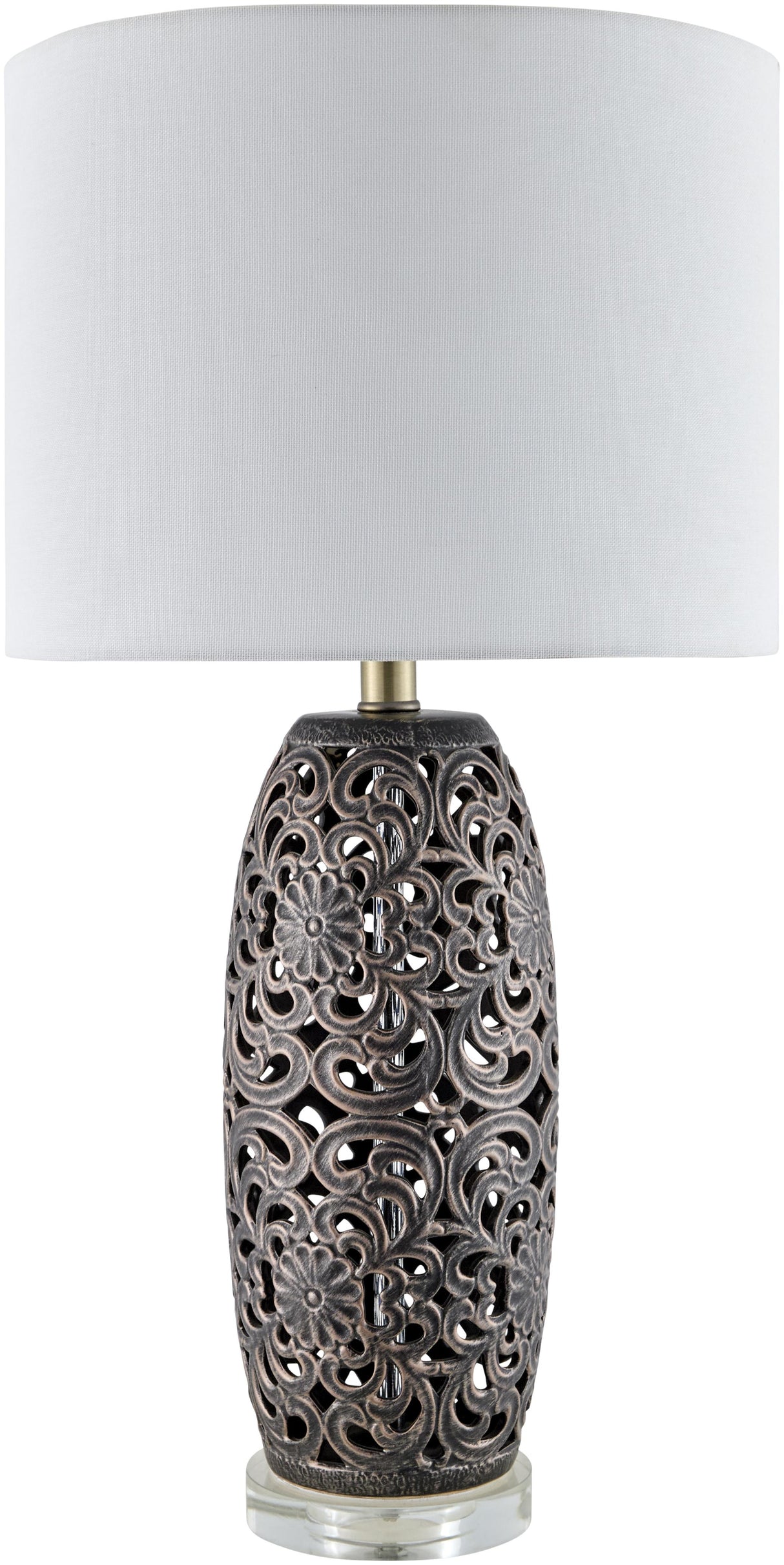 Surya Dozza DZA-001 27"H x 14"W x 14"D Lamp