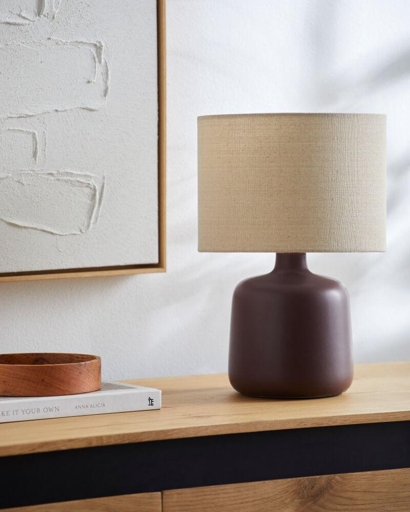 Livabliss Elio ELI-001 13"H x 9"W x 9"D Table Lighting