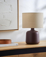 Livabliss Elio ELI-001 13"H x 9"W x 9"D Table Lighting