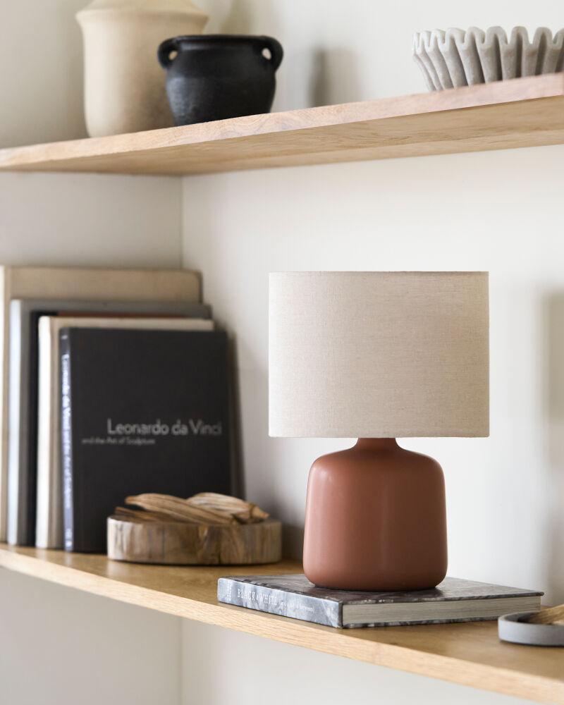 Livabliss Elio ELI-002 13"H x 9"W x 9"D Table Lighting