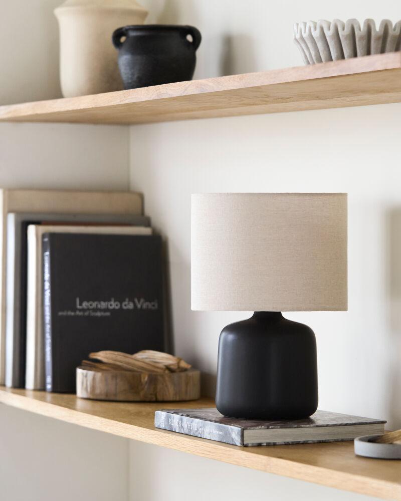 Livabliss Elio ELI-005 13"H x 9"W x 9"D Table Lighting