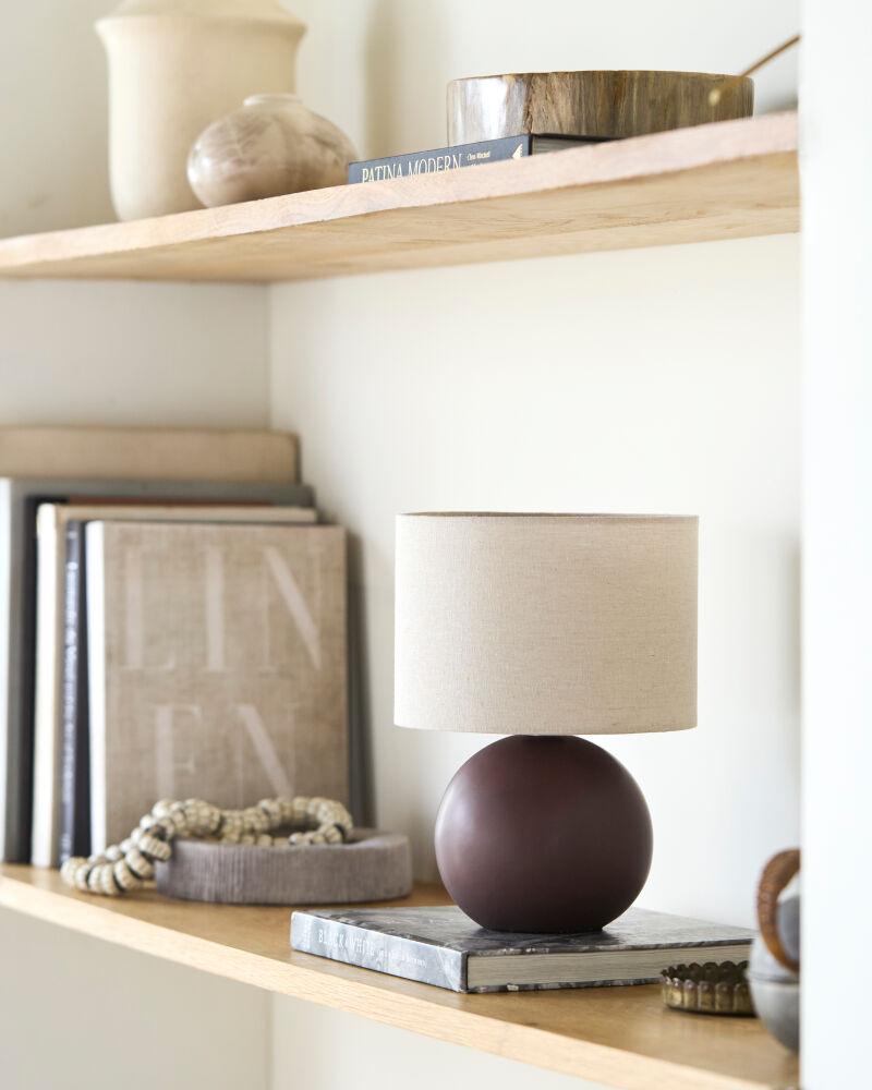 Livabliss Elio ELI-013 10"H x 8"W x 8"D Table Lighting