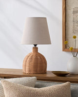 Surya Grotta GRT-002 15"H x 9"W x 9"D Table Lighting