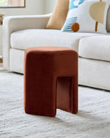 Surya Kaden KADN-002 18"H x 16"W x 14"D Bench/Ottoman/Stool