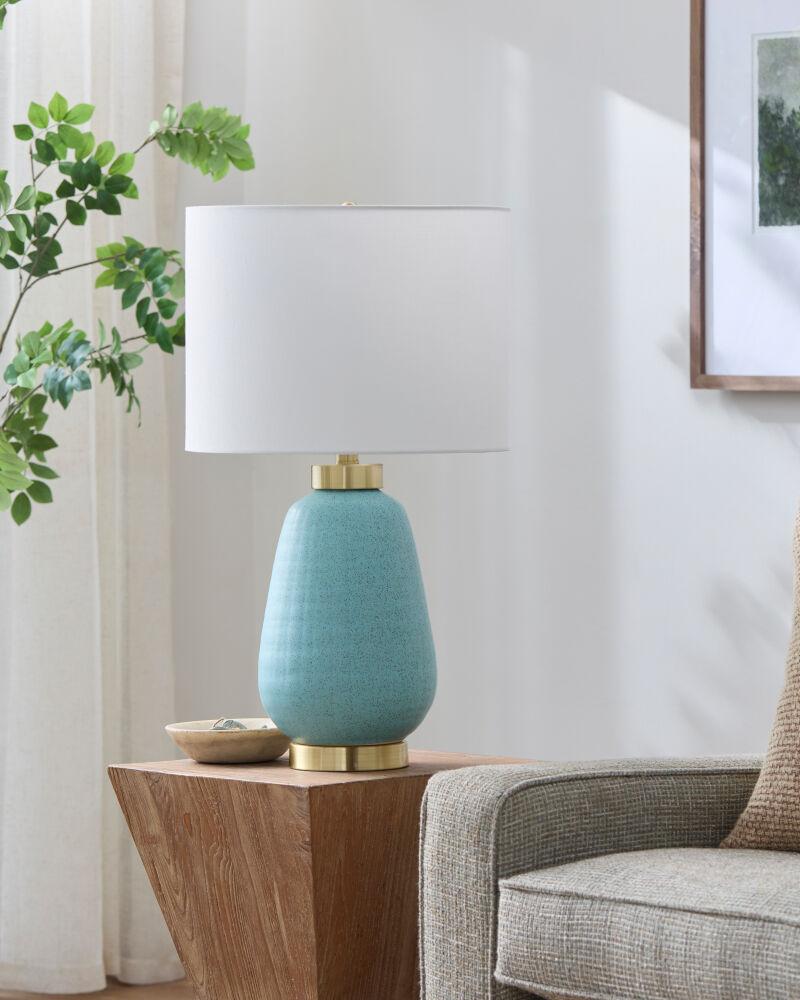Livabliss Lago LGO-001 24"H x 14"W x 14"D Table Lighting