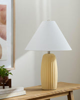 Livabliss Millau MLU-008 22"H x 15"W x 15"D Table Lighting