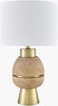 Livabliss Niobe NIO-006 25"H x 14"W x 14"D Table Lighting