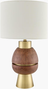 Livabliss Niobe NIO-005 25"H x 14"W x 14"D Table Lighting