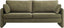 Surya Niya NIYA-004 33"H x 82"W x 35"D Sofa