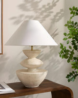 Surya Ostia OST-001 23"H x 19"W x 19"D Table Lighting