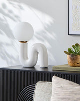 Livabliss Oyri OYR-003 15"H x 7"W x 13"D Table Lighting