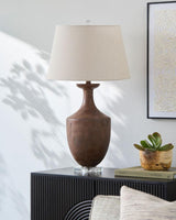 Livabliss Rustleaf RSF-002 31"H x 17"W x 17"D Table Lighting