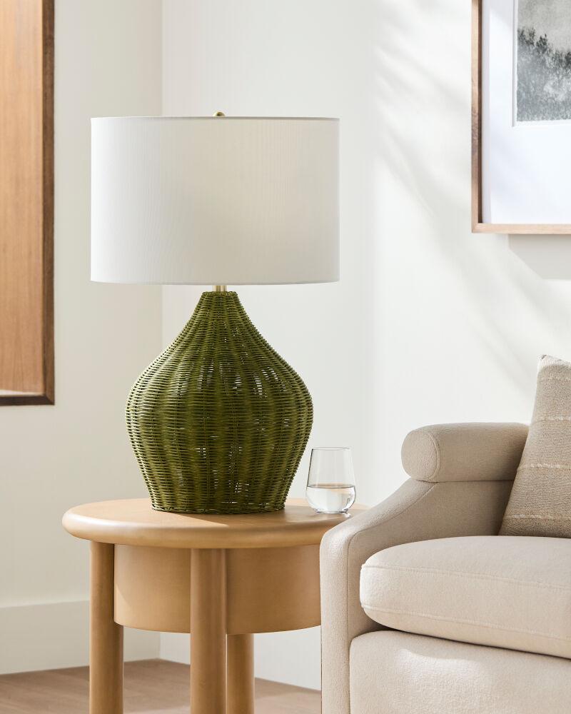 Surya Velles VES-001 28"H x 17"W x 17"D Table Lighting