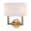 Hudson Valley Lighting Dubois Aged Brass 11.5W x 11.5L x 12.5H Wall Sconce