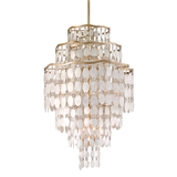 Corbett Lighting Dolce CHAMPAGNE LEAF 25W x 25L x 39H Chandelier