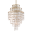 Corbett Lighting Dolce CHAMPAGNE LEAF 25W x 25L x 39H Chandelier