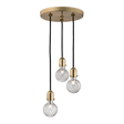 Hudson Valley Lighting Marlow Aged Brass 10W x 10L x 6.5H Pendant
