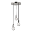 Hudson Valley Lighting Marlow Polished Nickel 10W x 10L x 6.5H Pendant