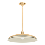 Hudson Valley Lighting ONEIDA VINTAGE GOLD LEAF/SOFT SAND 23.5W x 23.5L x 8H Pendant