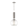 Hudson Valley Lighting Raleigh Polished Nickel 9W x 9L x 19.75H Pendant