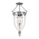 Hudson Valley Lighting Hanover Polished Nickel 12W x 12L x 21.5H Semi-Flush Mount
