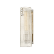 Hudson Valley Lighting Prospect Park Polished Nickel 4.25W x 4.25L x 14H Wall Sconce