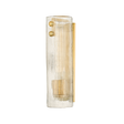 Hudson Valley Lighting Prospect Park Aged Brass 4.25W x 4.25L x 14H Wall Sconce