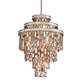 Corbett Lighting Dolcetti CHAMPAGNE LEAF 18W x 18L x 24.5H Chandelier
