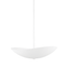 Hudson Valley Lighting Fabius White Plaster 24W x 24L x 5.25H Pendant