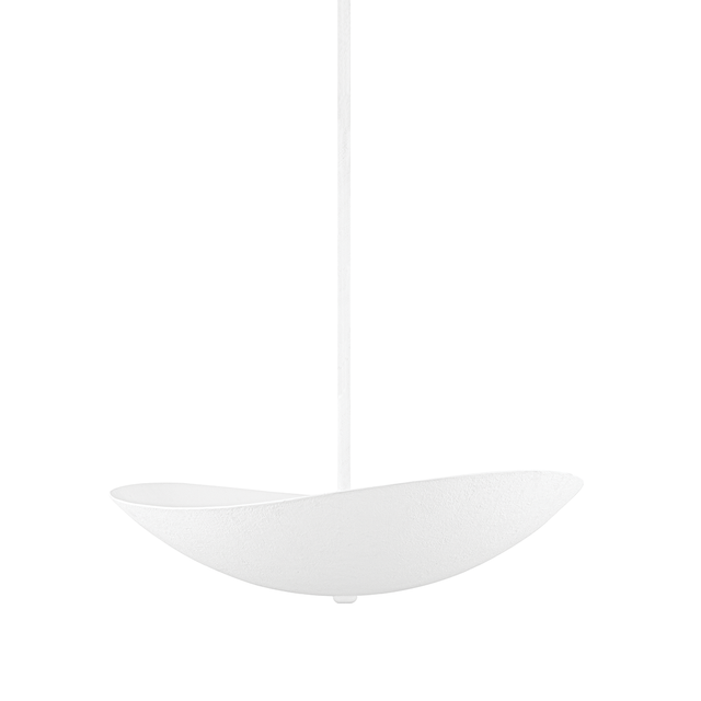 Hudson Valley Lighting Fabius White Plaster 24W x 24L x 5.25H Pendant