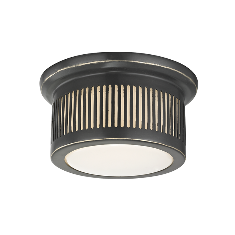 Hudson Valley Lighting Bangor Old Bronze 6W x 6L x 3.5H Flush Mount