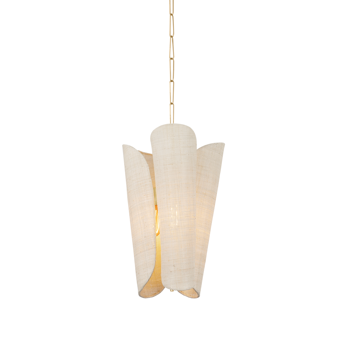 Hudson Valley Lighting SPRINGHILL GOLD LEAF 14.25W x 14.25L x 21.5H Pendant