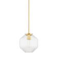 Hudson Valley Lighting Bennett Aged Brass 9.75W x 9.75L x 10H Pendant