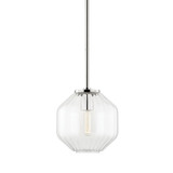 Hudson Valley Lighting Bennett Polished Nickel 9.75W x 9.75L x 10H Pendant