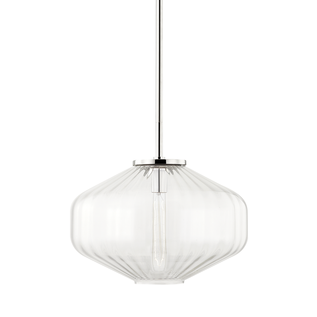 Hudson Valley Lighting Bennett Polished Nickel 18W x 18L x 12.75H Pendant