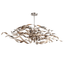 Corbett Lighting Graffiti SILVER LEAF 15W x 47L x 14H Trim