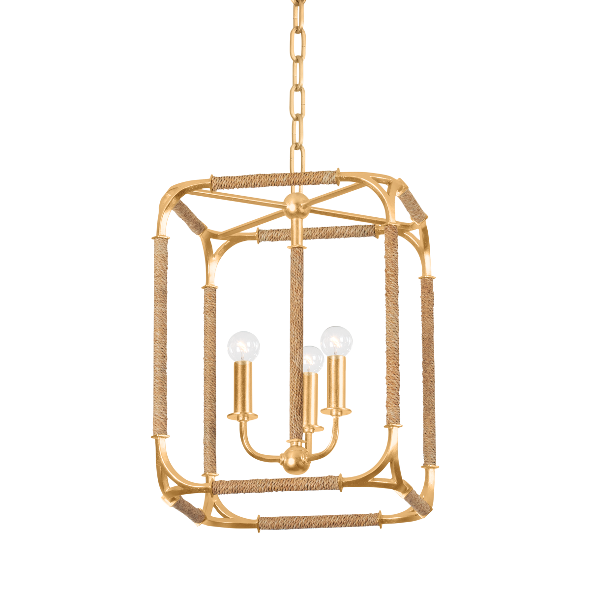 Hudson Valley Lighting LAURENCESTON Gold Leaf 13W x 13L x 18.25H Candleholder