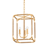 Hudson Valley Lighting LAURENCESTON Gold Leaf 13W x 13L x 18.25H Candleholder