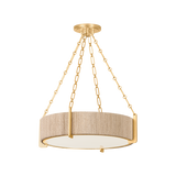 Hudson Valley Lighting QUEBEC Gold Leaf 22W x 22L x 6.25H Chandelier