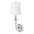 Hudson Valley Lighting Logan Polished Nickel 6.25W x 6.25L x 18H Wall Sconce