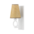 Hudson Valley Lighting Pendelton White Plaster 6W x 6L x 14.5H Wall Sconce