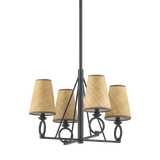 Hudson Valley Lighting Pendelton Aged Iron 24W x 24L x 17.75H Chandelier