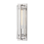 Hudson Valley Lighting Hawkins Polished Nickel 4.5W x 4.5L x 16.75H Wall Sconce