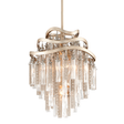 Corbett Lighting Chimera WARM SILVER LEAF 12.75W x 12.75L x 18.25H Pendant