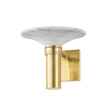 Hudson Valley Lighting Brann Aged Brass 9.5W x 9.5L x 8.75H Wall Sconce