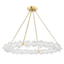 Hudson Valley Lighting Lindley Aged Brass 40W x 40L x 4.62H Chandelier
