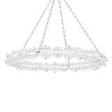 Hudson Valley Lighting Lindley Polished Nickel 40W x 40L x 4.62H Chandelier